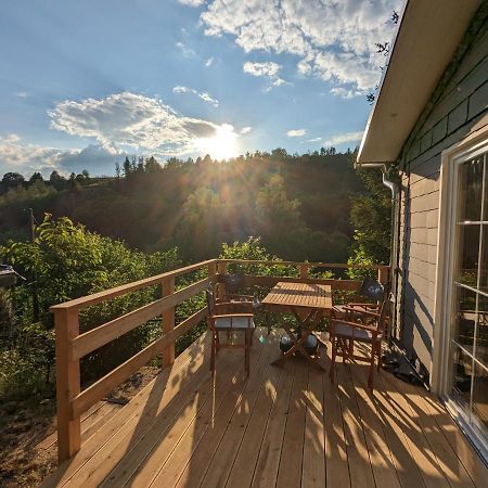 Ruhiges Ferienhaus Mit Sauna: Hellaberg III Langenbach  外观 照片