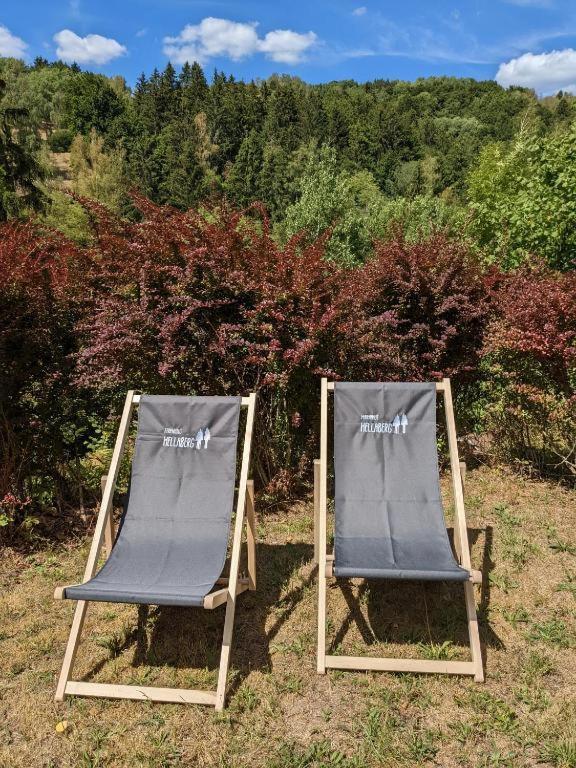 Ruhiges Ferienhaus Mit Sauna: Hellaberg III Langenbach  外观 照片