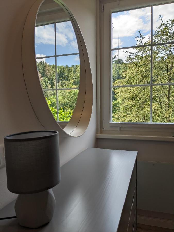 Ruhiges Ferienhaus Mit Sauna: Hellaberg III Langenbach  外观 照片