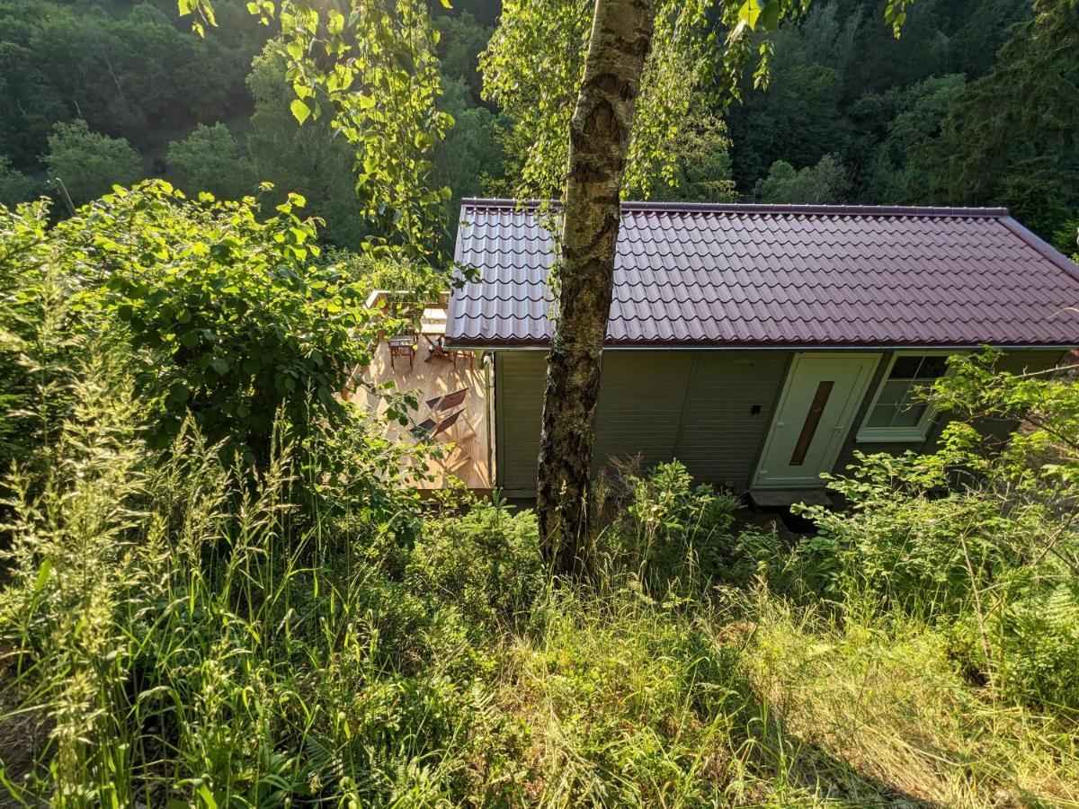 Ruhiges Ferienhaus Mit Sauna: Hellaberg III Langenbach  外观 照片