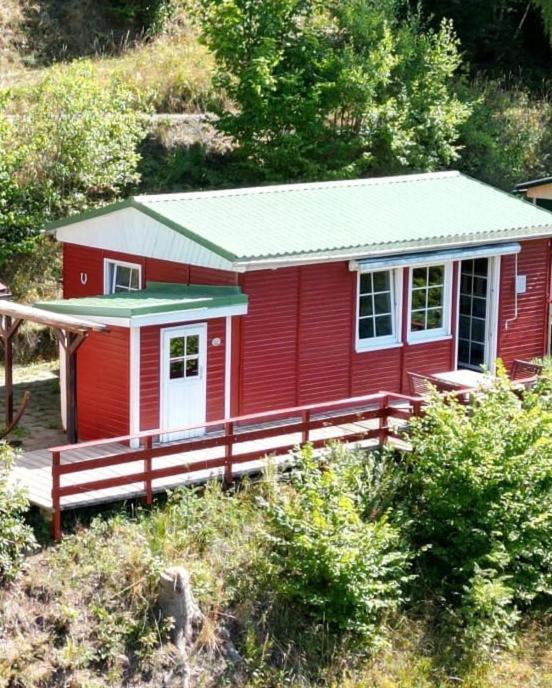 Ruhiges Ferienhaus Mit Sauna: Hellaberg III Langenbach  外观 照片