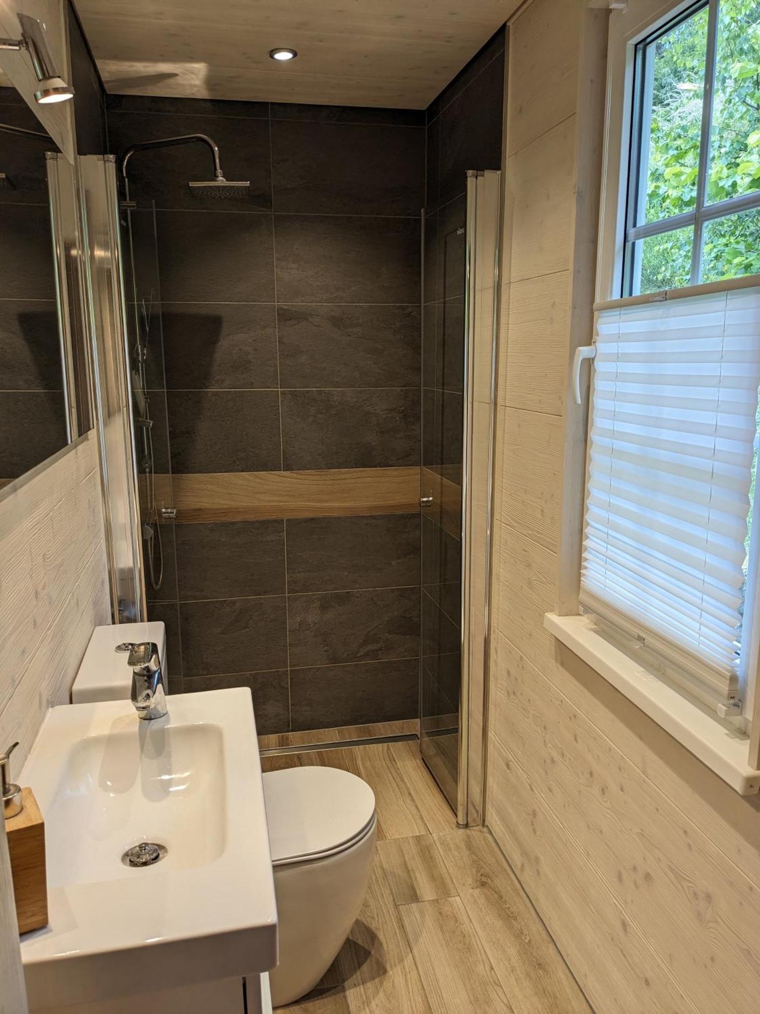 Ruhiges Ferienhaus Mit Sauna: Hellaberg III Langenbach  外观 照片