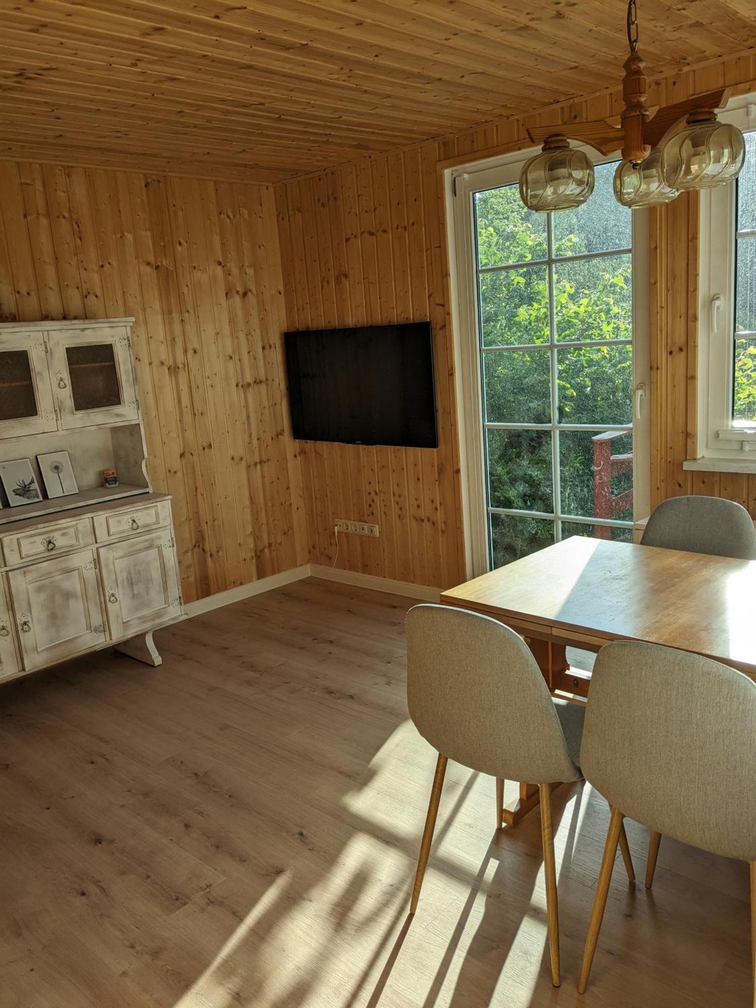 Ruhiges Ferienhaus Mit Sauna: Hellaberg III Langenbach  外观 照片