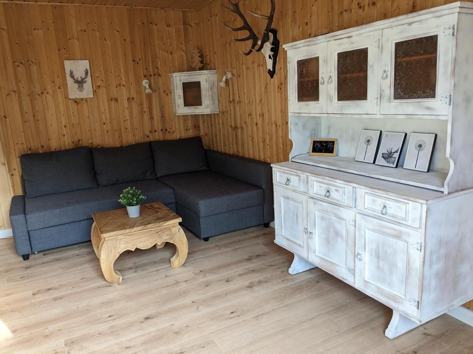 Ruhiges Ferienhaus Mit Sauna: Hellaberg III Langenbach  外观 照片